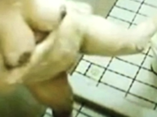 Busty Arab Stepmother spied on showering